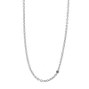 Silver<LAGOS 32 Inch Caviar Beaded Station Necklace