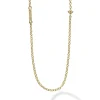 Gold<LAGOS 32 Inch Gold Caviar Chain Necklace
