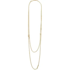 Gold<LAGOS 32 Inch Gold Caviar Chain Necklace