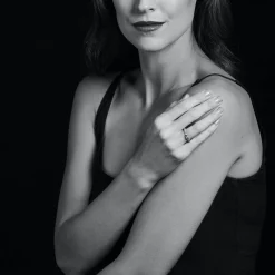 Two-Tone<LAGOS Amethyst And Diamond Stacking Ring