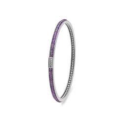 Gemstones<LAGOS Amethyst Bangle