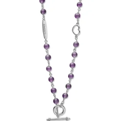 Chains<LAGOS Amethyst Beaded Necklace