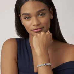 Two-Tone<LAGOS Amethyst Caviar Bracelet | 9Mm