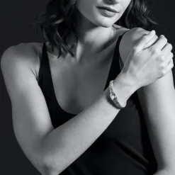 Two-Tone<LAGOS Amethyst Caviar Bracelet | 9Mm