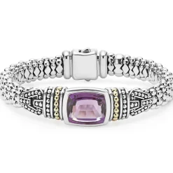 Gemstones<LAGOS Amethyst Caviar Bracelet | 9Mm