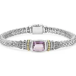 Gemstones<LAGOS Amethyst Caviar Bracelet | 6Mm
