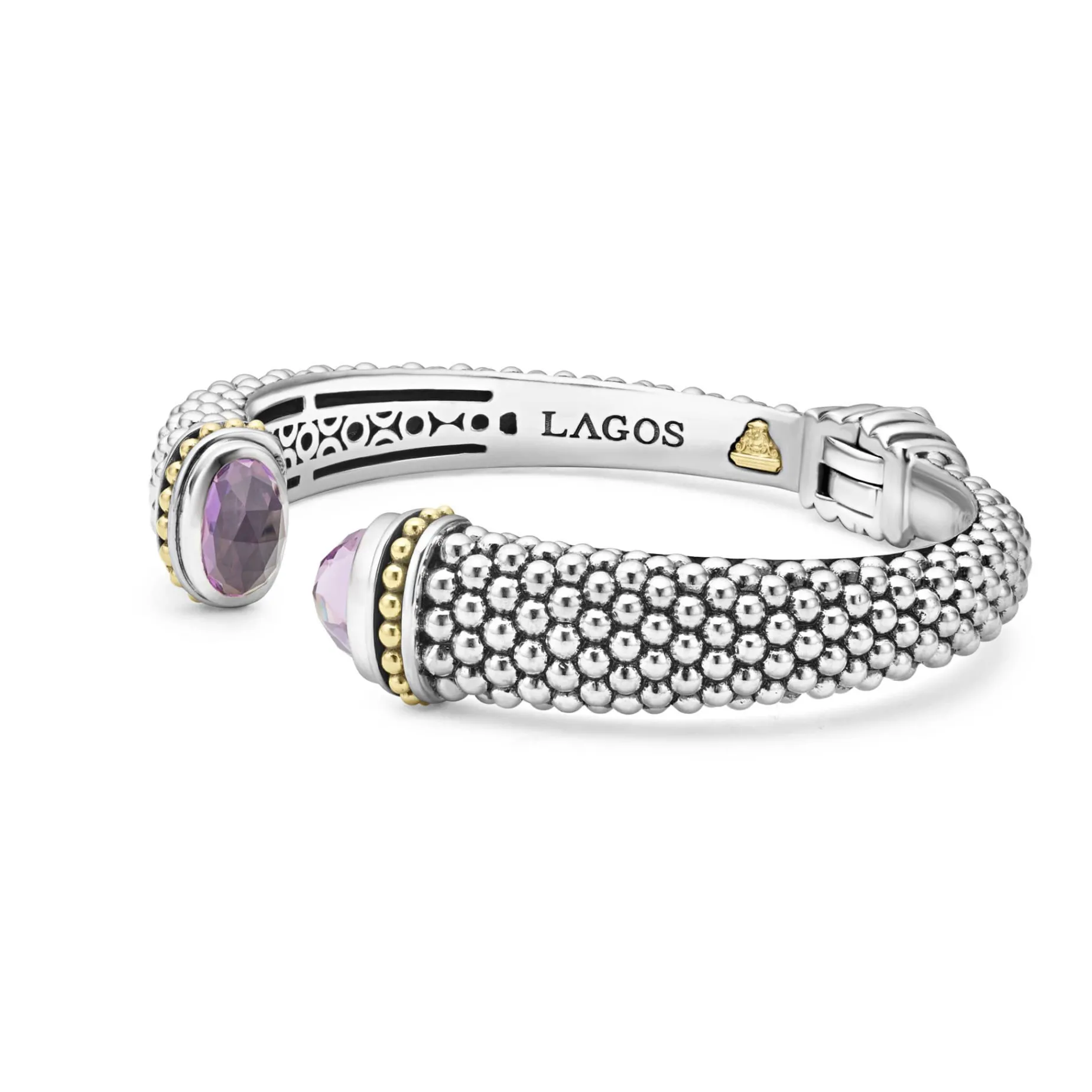 Gemstones<LAGOS Amethyst Cuff Bracelet | 12Mm