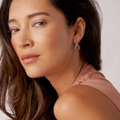 Gemstones<LAGOS Amethyst Drop Earrings