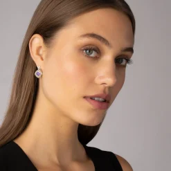 Gemstones<LAGOS Amethyst Drop Earrings