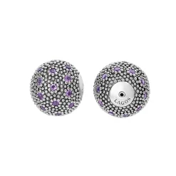 Gemstones<LAGOS Amethyst Earring Backs