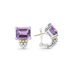 Huggie Earrings<LAGOS Amethyst Huggie Earring