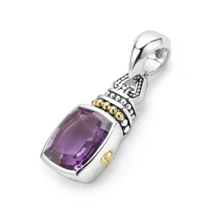 Two-Tone<LAGOS Amethyst Pendant