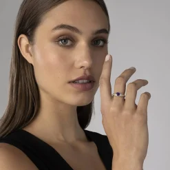 Gemstones<LAGOS Amethyst Ring