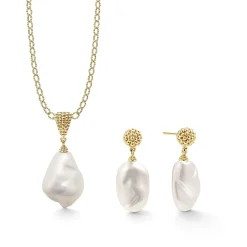 Gold<LAGOS Baroque Pearl Gift Set