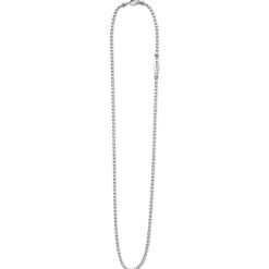 Silver<LAGOS Beaded Chain Necklace