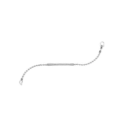 Silver<LAGOS Beaded Diamond Bracelet