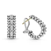 Huggie Earrings<LAGOS Beaded Diamond Huggie Earrings