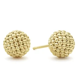 Stud Earrings<LAGOS Beaded 18K Gold Stud Earrings