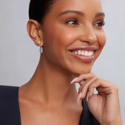 Caviar Earrings<LAGOS Beaded 18K Gold Stud Earrings