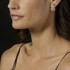 Caviar Earrings<LAGOS Beaded 18K Gold Stud Earrings