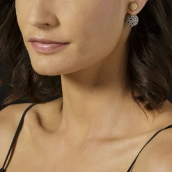 Caviar Earrings<LAGOS Beaded 18K Gold Stud Earrings