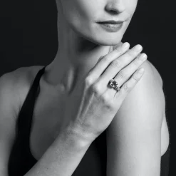 Gemstones<LAGOS Bezel-Set Prasiolite Ring