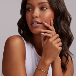 Gemstones<LAGOS Black Ceramic Beaded Bracelet