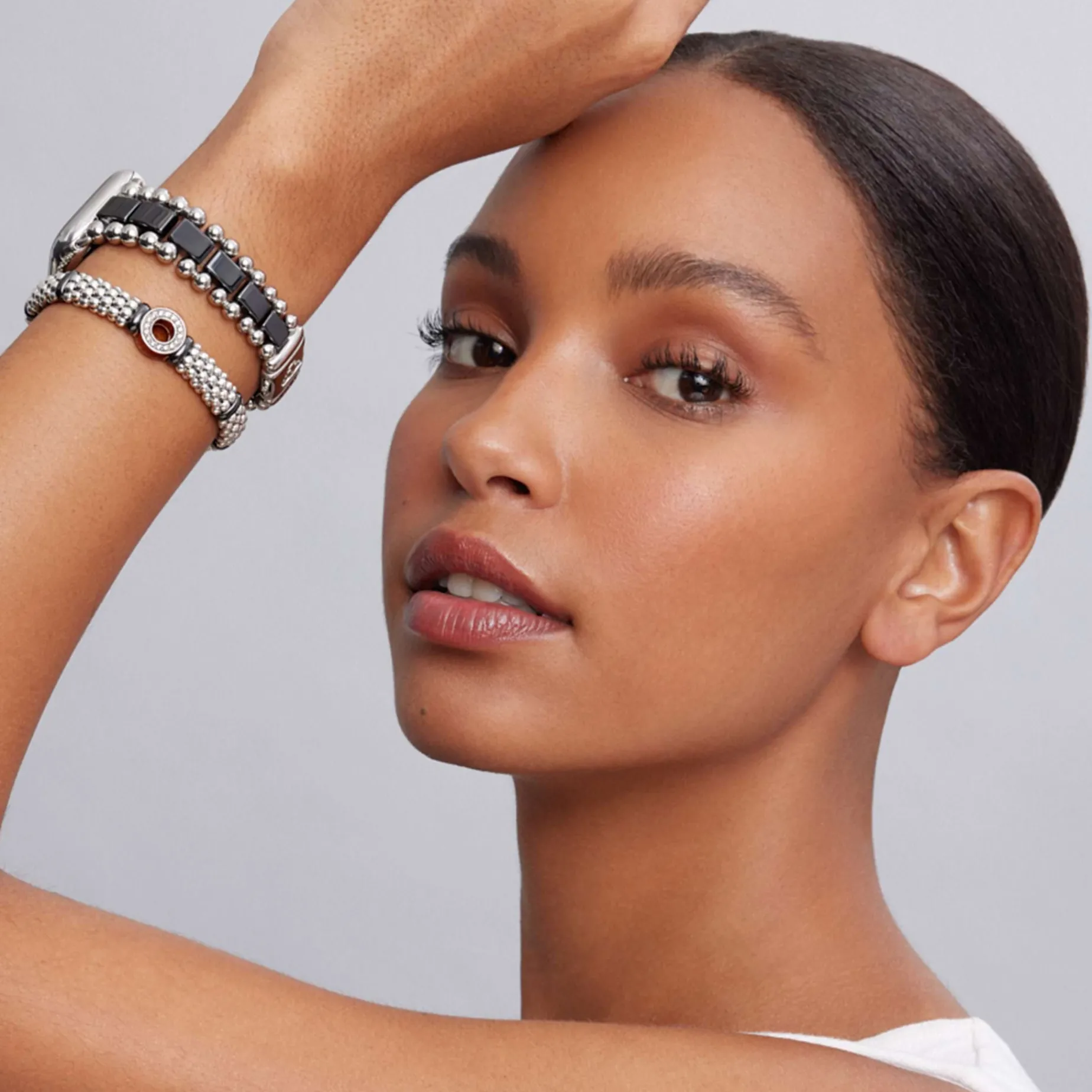 Silver<LAGOS Black Ceramic Smart Caviar Gift Set