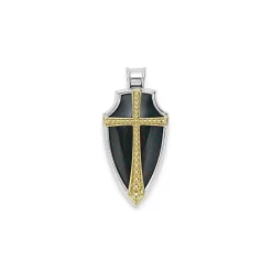 Amulets<LAGOS Bloodstone Shield Amulet