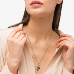 Gemstones<LAGOS Blue Sapphire And Diamond Seahorse Pendant Necklace