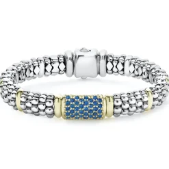 Gemstones<LAGOS Blue Sapphire Caviar Bracelet | 9Mm