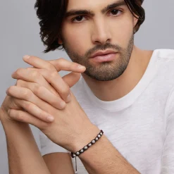 Bracelets<LAGOS Brown Macrame Bracelet