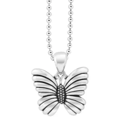 Silver<LAGOS Butterfly Pendant Necklace
