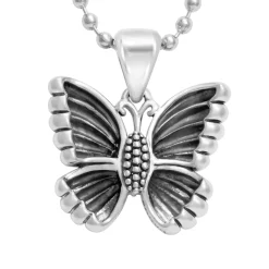 Silver<LAGOS Butterfly Pendant Necklace