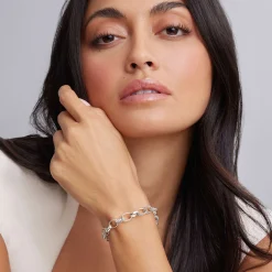 Silver<LAGOS Caviar Bead Link Bracelet