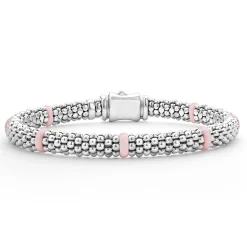 Silver<LAGOS Caviar Beaded Bracelet Gift Set