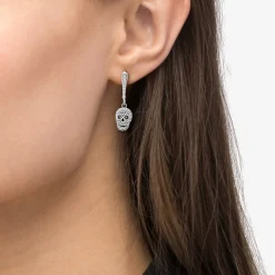 Drop Earrings<LAGOS Caviar Beaded Skull Drop Earrings