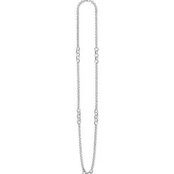 Chains<LAGOS Caviar Circle Link Necklace