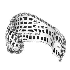 Silver<LAGOS Caviar Cuff Bracelet