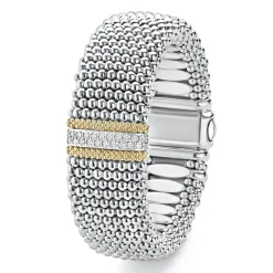 Diamonds<LAGOS Caviar Diamond Bracelet | 23Mm