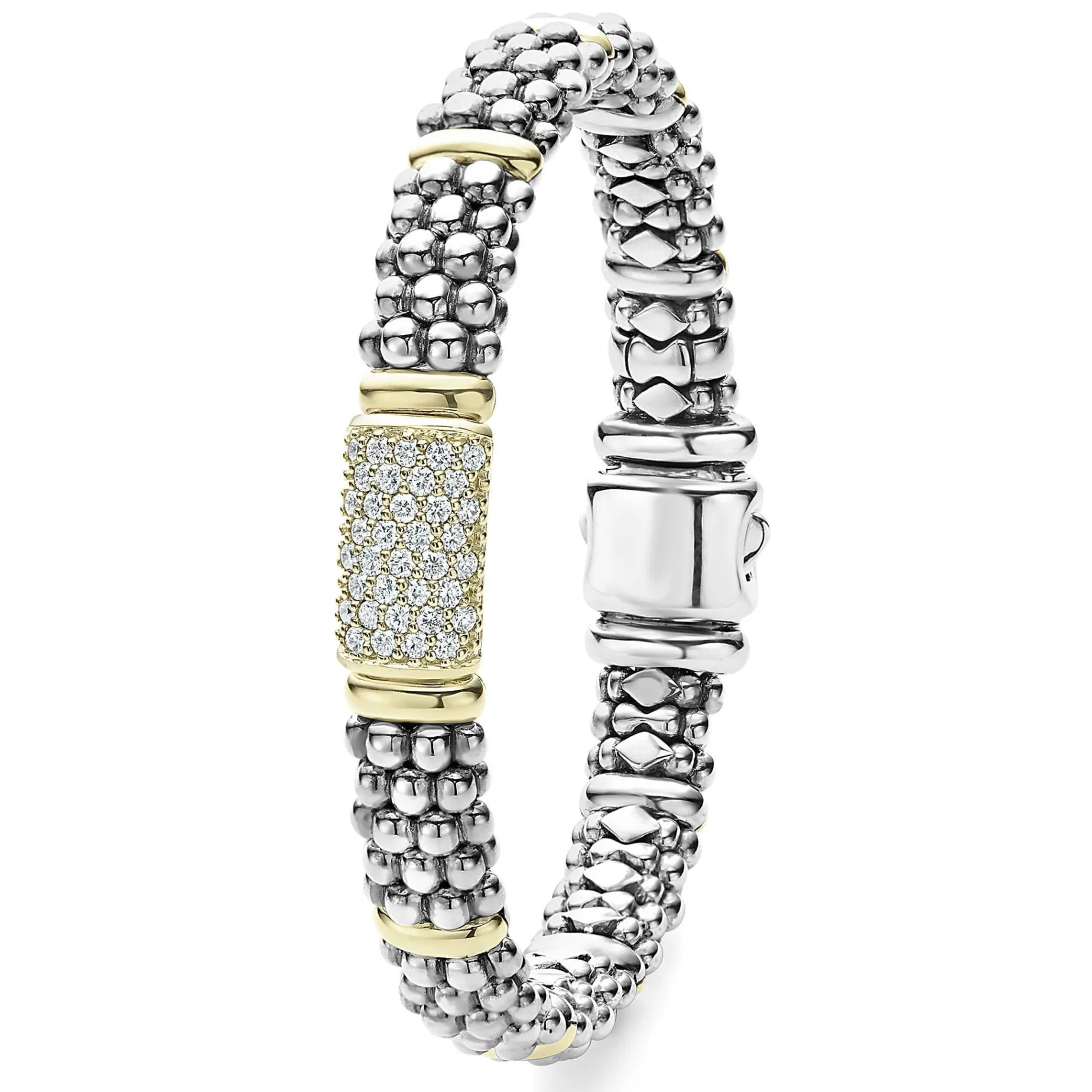 Diamonds<LAGOS Caviar Diamond Bracelet | 9Mm