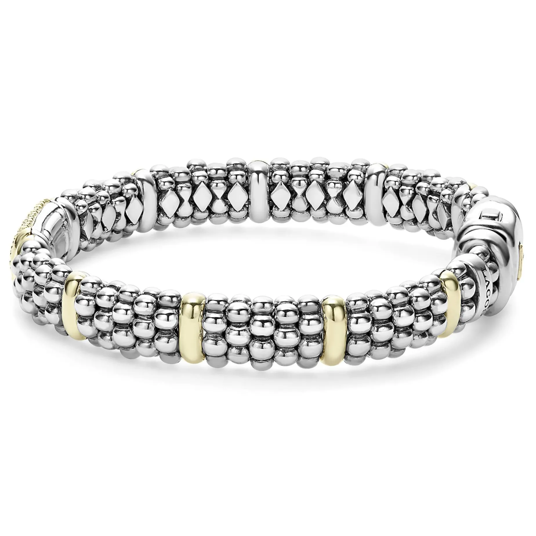 Diamonds<LAGOS Caviar Diamond Bracelet | 9Mm