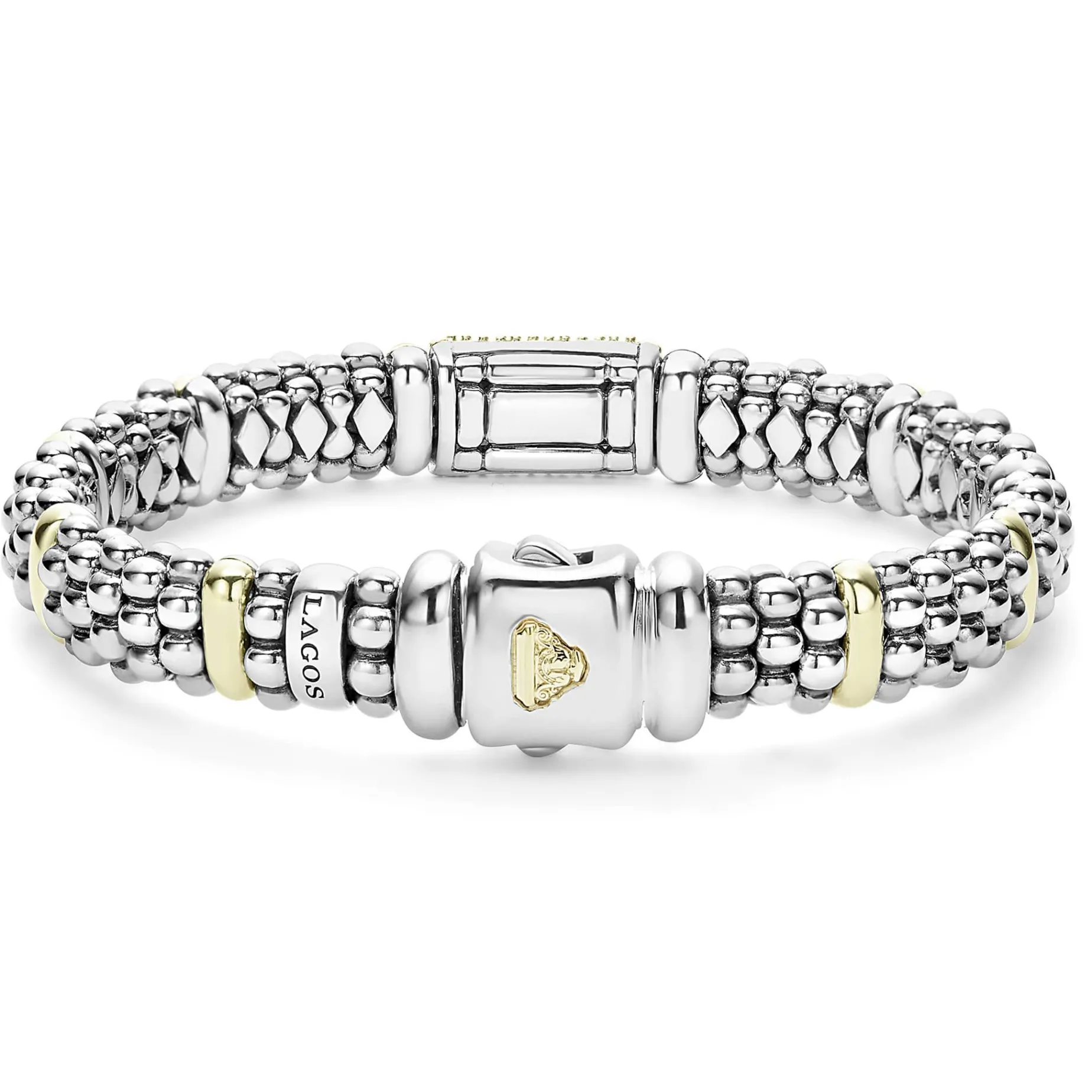 Diamonds<LAGOS Caviar Diamond Bracelet | 9Mm