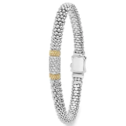 Diamonds<LAGOS Caviar Diamond Bracelet | 6Mm