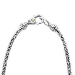 Caviar Necklaces<LAGOS Caviar Diamond Necklace | 3Mm