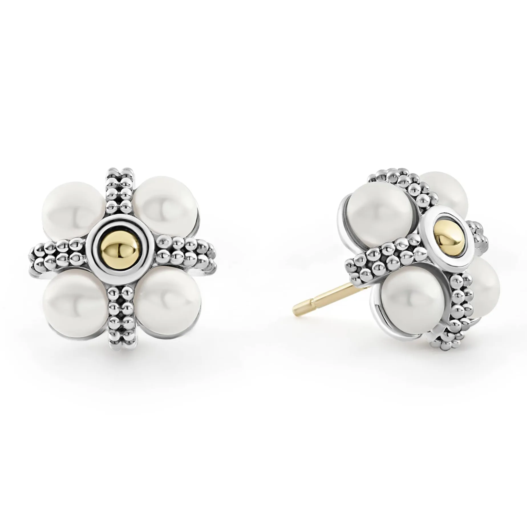 Stud Earrings<LAGOS Caviar Pearl Stud Earrings