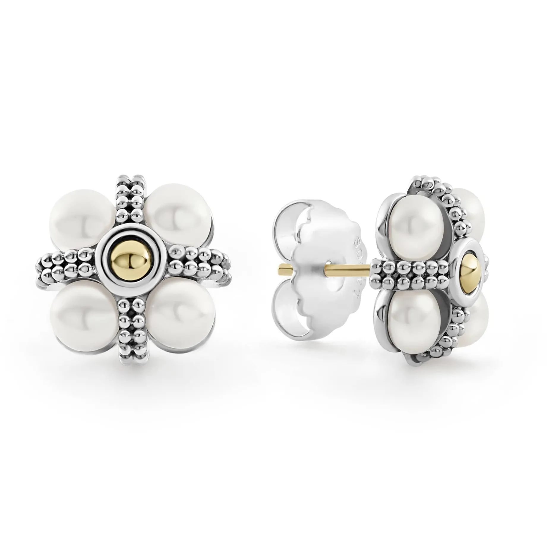 Stud Earrings<LAGOS Caviar Pearl Stud Earrings