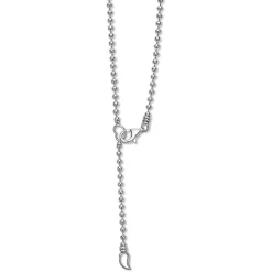 Silver<LAGOS Caviar Skeleton Pendant Necklace