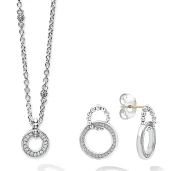 Diamonds<LAGOS Caviar Spark Diamond Earrings And Necklace Gift Set
