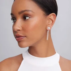 Stud Earrings<LAGOS Caviar Square Diamond Stud Earrings